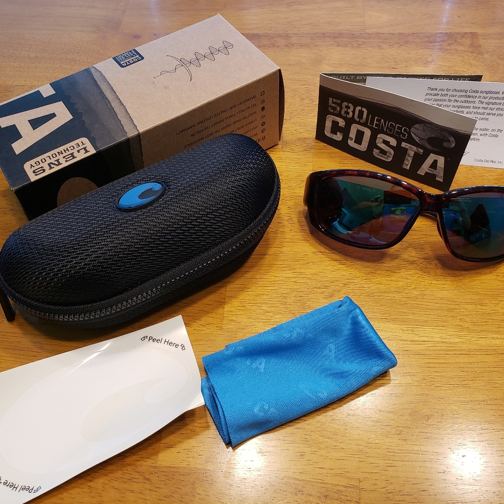 Costa Del Mar Luke Sunglasses 580G